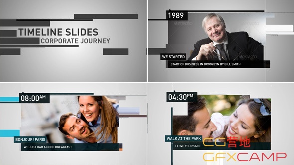 VH Timeline Slides