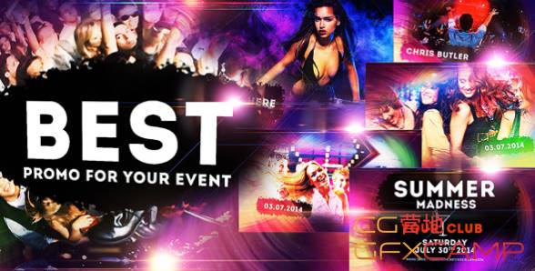 Colourful Party Event - Disco Night Club Promo