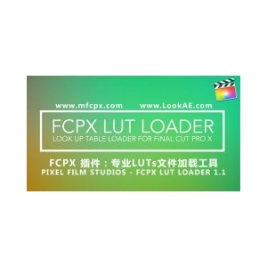 FCPX 插件：专业LUTs文件加载工具