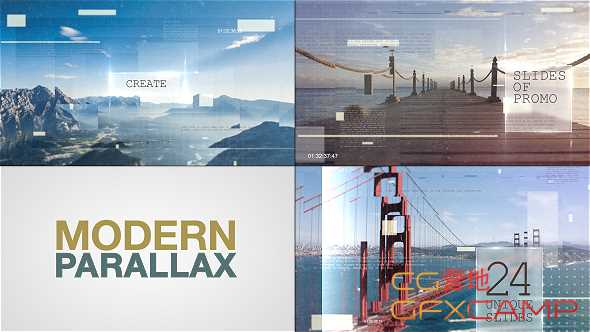 Modern Parallax Slideshow